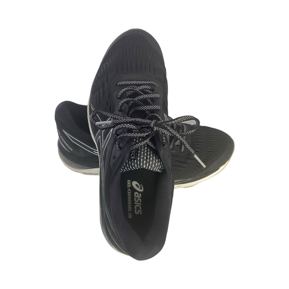 ASICS Women’s Running Shoes Size 11 Black & White - Picture 2 of 4